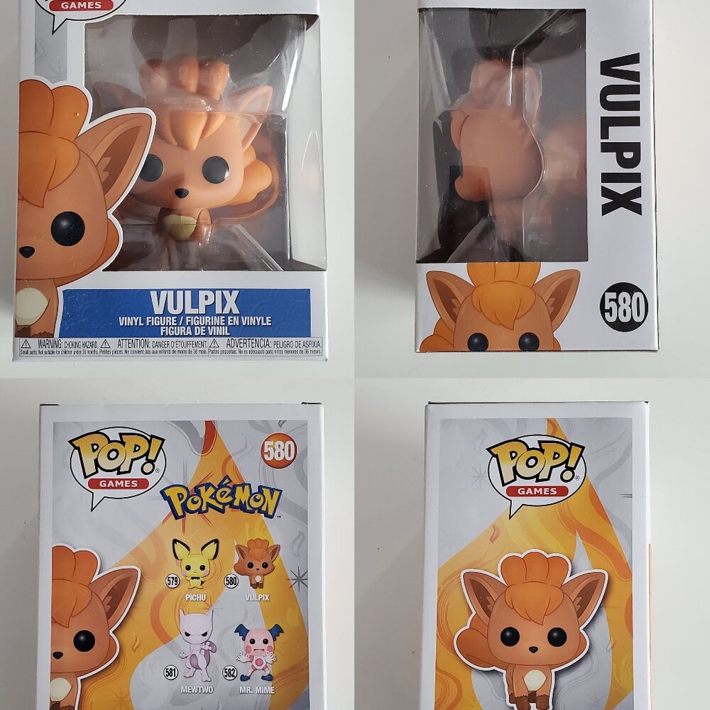 Funko Pop Games Pokemon Vulpix 580